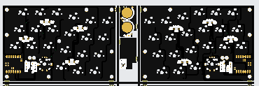 shuTW_'s tweet photo. 初設計キーボード、PCB発注
天キーに間に合わせたい
#tarnar_kbd #天キー https://t.co/6nTaLrXIHR