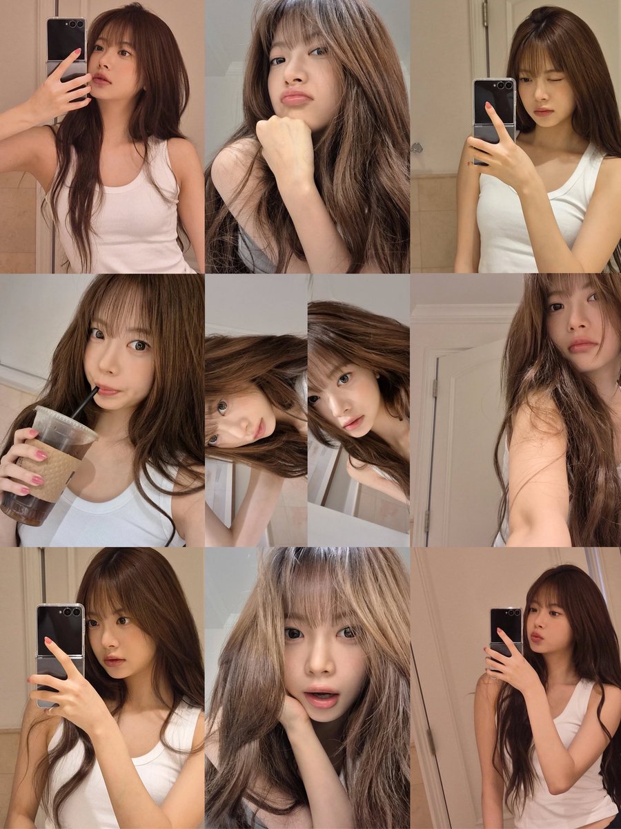 this set of photos is just sooo good her selca game is insane