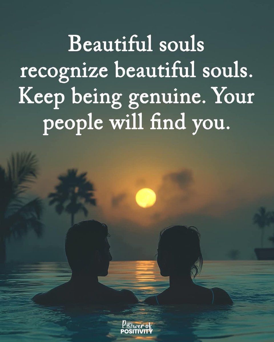 Beautiful souls recognize beautiful souls. 🌻💖