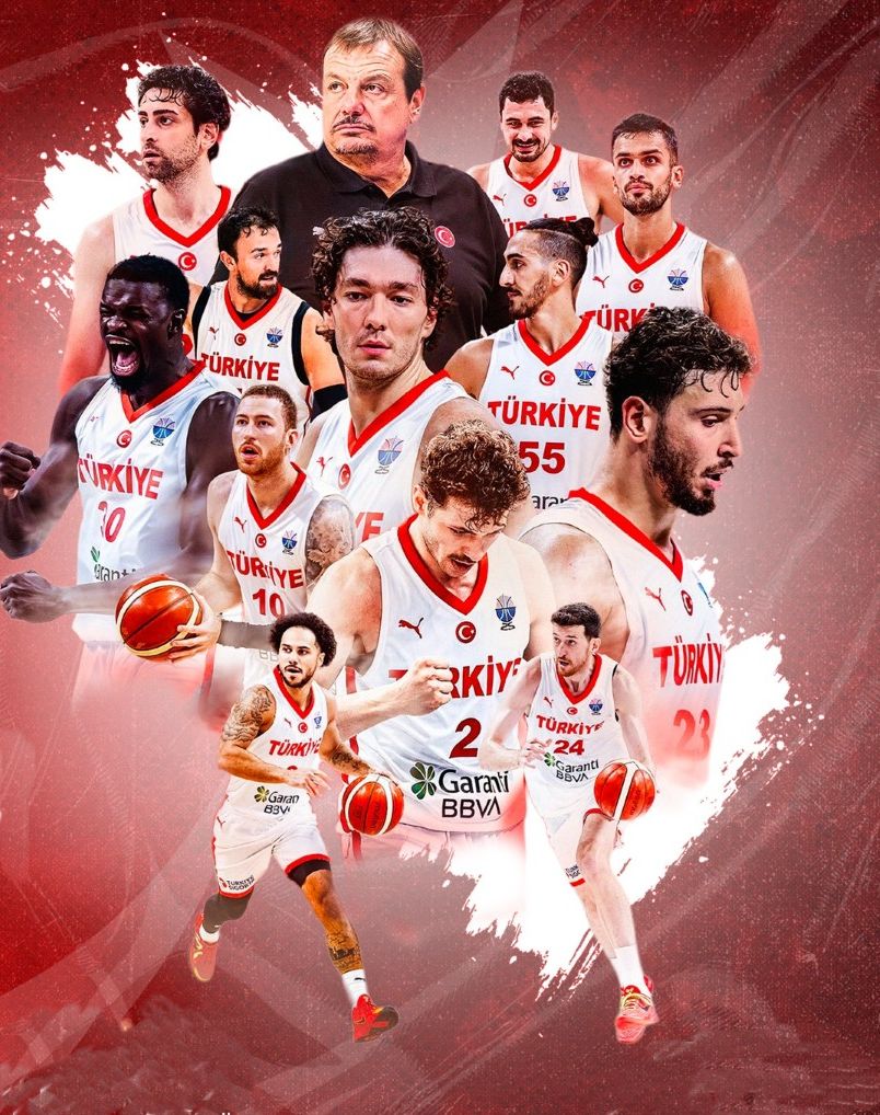 2025 Avrupa Basketbol Şampiyonası'nda bitiş karşılaşması oynayarak gümüş madalya kazanan Ulusal Basketbol Takımımızla GURUR DUYUYORUZ!