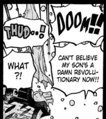 going back to see Garp saying this after what WE just saw Dragon witness, which we KNOW Garp must also know cause he was THERE, is FUCKING CRAZY LMAOOOO