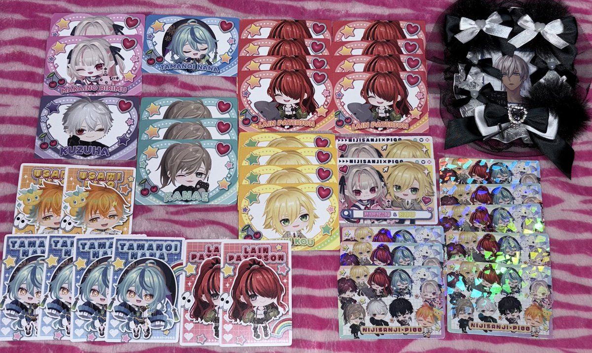 時間に余裕があるとき正式に募集かけようと思うんですけど、IDケースの方またはプロカ記載友人分の方と何かしら交換可能な方いらっしゃいますか😌
一部比率等可です…🙏