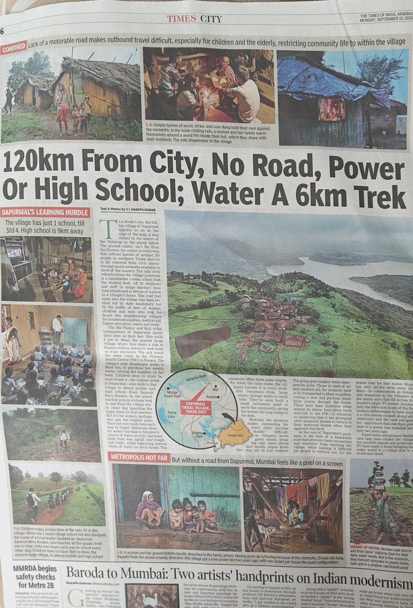 RajChand2211's tweet image. #Dapurmal
#Vaitarna
#BasicNeed 
#NoRoad 
#Nopower
#Mumbai