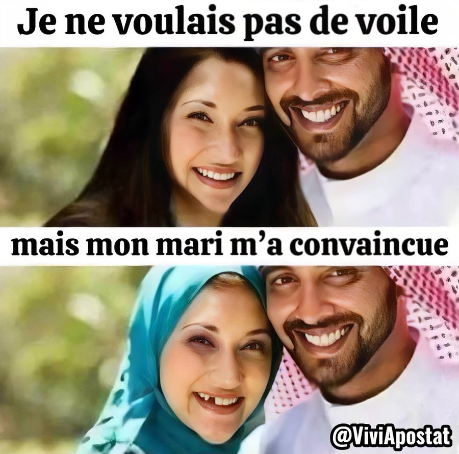 <a href="/PsyGuy007/">Wolf 🐺</a> @LLezard54636 #InterdictionVoile #NoHijab #StopIslam #Nonalislamisation
#Hijra #IslamOut 
#BanIslamEverywhere