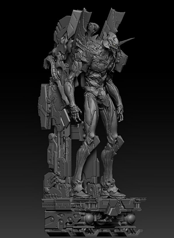 AB融合初号机格纳库制作中