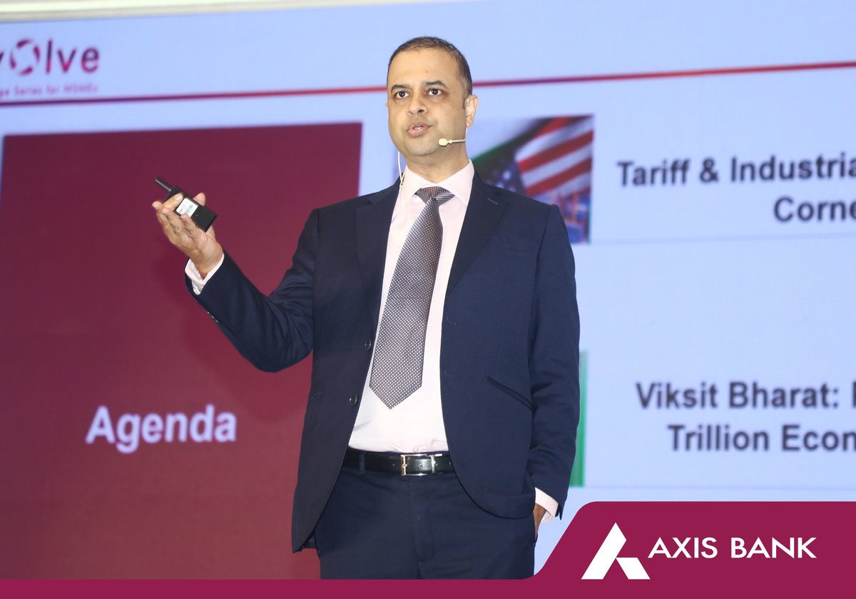 AxisBank's tweet image. Axis Bank returns to Vijayawada for Evolve’s 10th edition! With sessions across Indian cities, we’re engaging MSMEs on ‘Powering the $10 Trillion Economy’. Stay tuned for more!