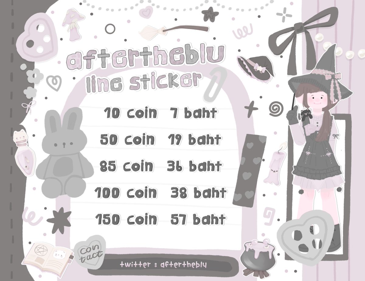 .｡･ﾟﾟ･ৎ❤︎ഒ･ﾟﾟ･｡.🐕‍🦺.｡･ﾟﾟ･ৎ❤︎ഒ･ﾟﾟ･｡.
gift line 𓈒 ✉️ 10c ⋆ 7thb , 50c ⋆ 19thb
85c ⋆ 36thb , 100c ⋆ 38thb , 150c ⋆ 57thb

𓐄 มีบัตรสะสมแต้มให้ทุกออเดอร์ ☝🏽

。。♪ contact > > ♬ ⋆.˚
lin.ee/uJGHFAS 

#สติ๊กเกอร์ไลน์ #สติกเกอร์ไลน์ #ธีมไลน์