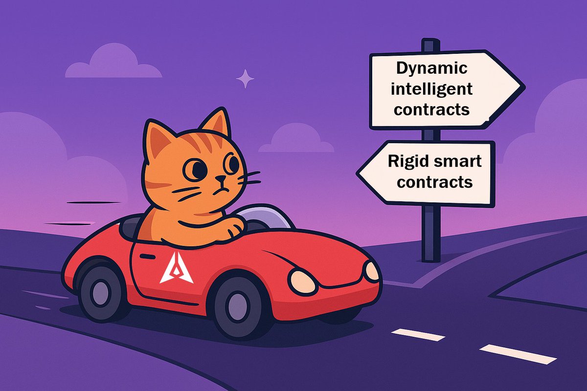 GingoingRA's tweet photo. โ๏ธShort quotations about @GenLayer:
"48- Intelligent Contracts are not rigidly coded. They can fetch real-time data, process it using AI models, and then use those results in a consensus among AI validators to decide outcomes!"
#trustlayer #intelligentcontracts