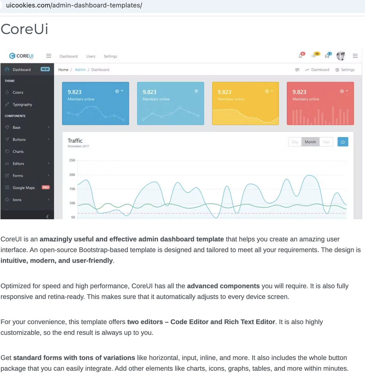 core_ui's tweet image. 🏆 We did it again!

CoreUI has been featured once more among the top admin dashboard templates by @uicookies! 🎉

Clean design.

Scalable architecture.

Loved by devs worldwide. 🌍

Check it out → uicookies.com/admin-dashboar…
#CoreUI #WebDev #OpenSource #AdminTemplate