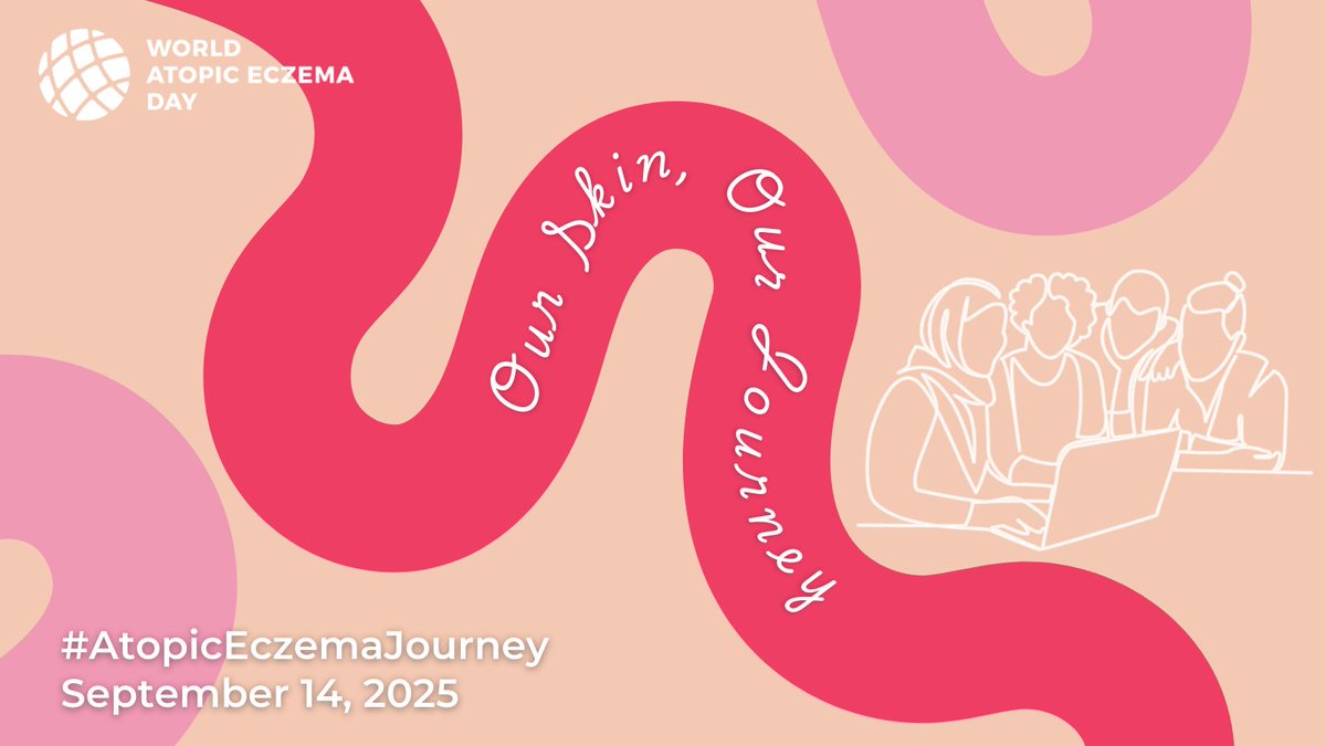 📅 Ayer se conmemoró el #WorldAtopicEczemaDay.
Desde la #SEAIC subrayamos que la #DermatitisAtópica continúa siendo una enfermedad crónica, frecuente y con un elevado impacto en la calidad de vida de los pacientes.

👉 “Our Skin, Our Journey” <a href="/EFA_Patients/">EFA Patients</a>

#AtopicEczemaJourney