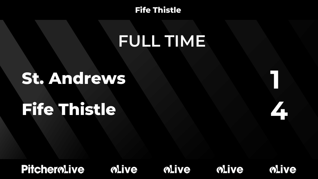 FULL TIME: St. Andrews 1 - 4 Fife Thistle
#STAFIF #Pitchero
pitchero.com/clubs/fifethis…