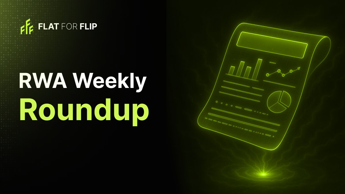 FlatforFlipRWA's tweet image. On-chain keeps hitting new gear. These are the standout moves and milestones shaping tokenized assets.

Let’s dive into the latest #RWA news 👇

🏛️ Nasdaq moves to list #tokenized securities

The Wall Street exchange filed to let tokenized assets trade right alongside traditional…