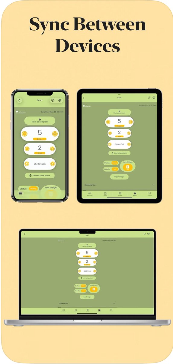 myyarnpal's tweet image. 🔈 Have you heard?

We have been working away so hard for the past few months to bring you an awesome Fall Update just in time for iOS26 🙌🎉

If you scroll 👉 You’ll get a sneak peek of what’s in the update! 😁

#app #appstore #appupdate #myyarnpal #knitting #crochet