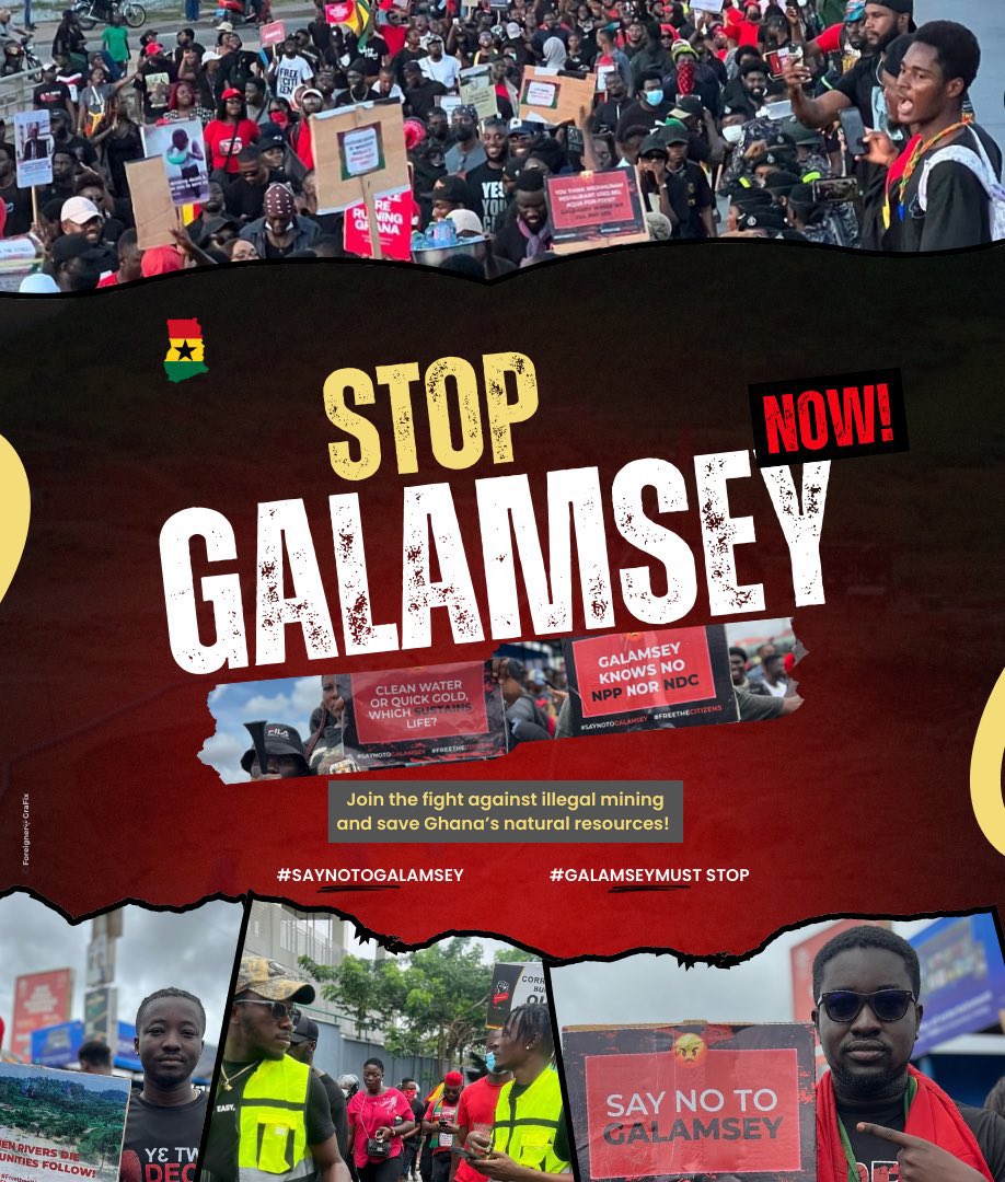 #StopGalamseyNow