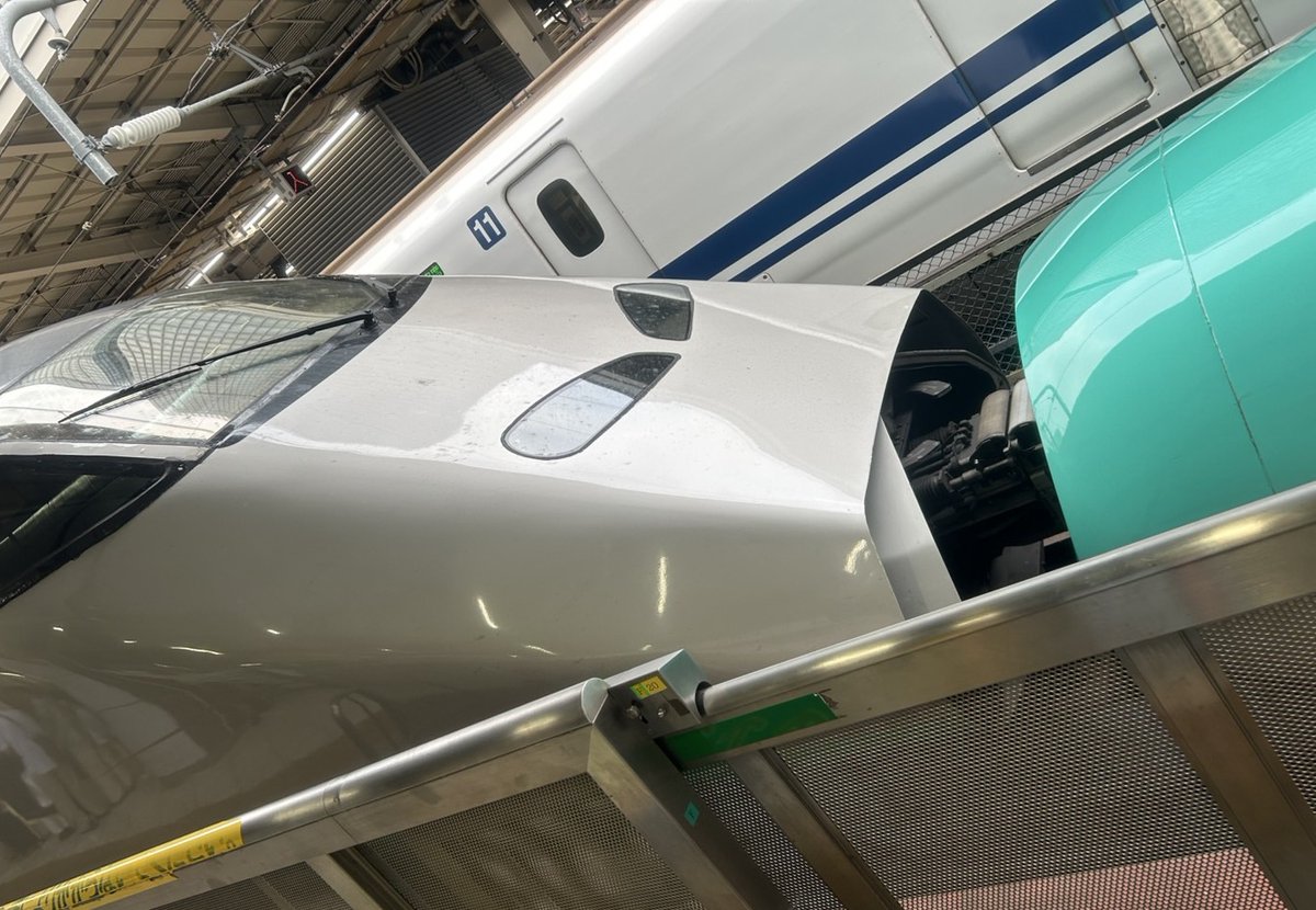miipapa02's tweet image. #鉄道
#フォロバ100
#E3系 

E3系まだE5系との併合運転してるんですね😱