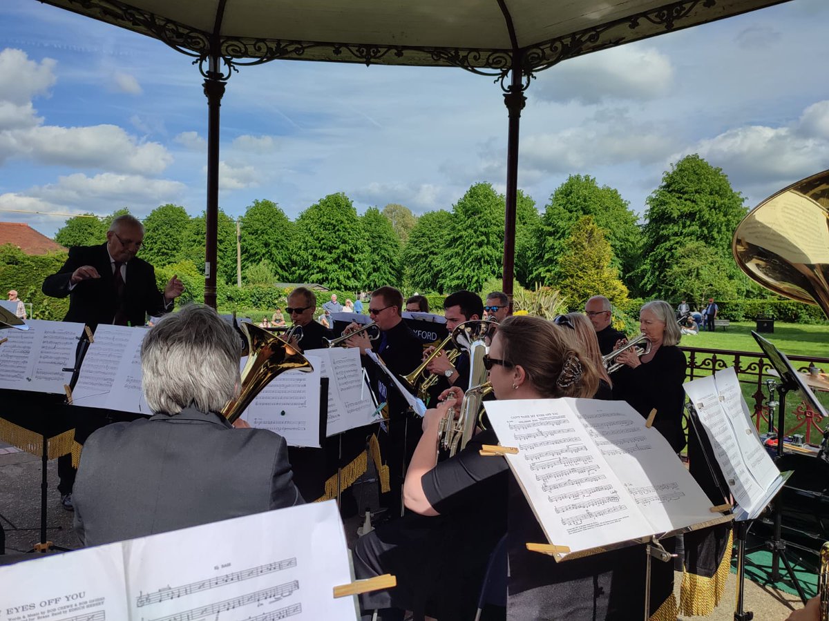 🎶 Enjoy a Sunday afternoon of live music! Oxford Cherwell Brass play the Bandstand in Victoria Park on 21 Sept, 3–5pm. Free &amp; open to all – bring a picnic! 🎺 #OxfordCherwellBrass #LiveMusic