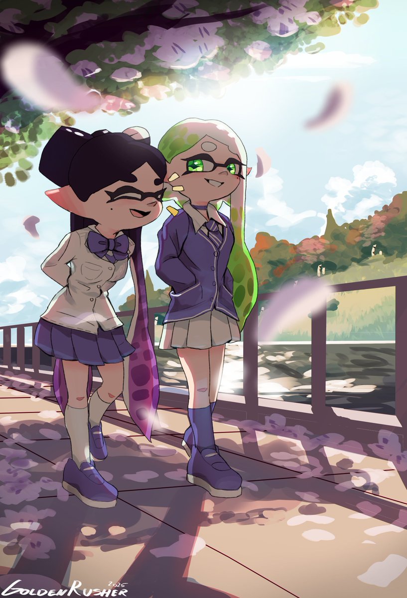ItsGoldenRusher's tweet photo. I really liked working on this one, maybe I'll do more!

#splatoon https://t.co/DMf6gRf28r