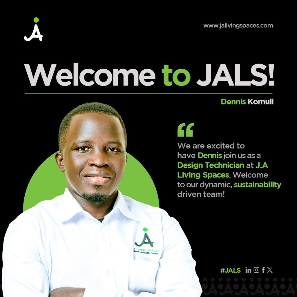 Join us in welcoming Dennis and Sharon to the #JALS family.

Together, we continue to push the boundaries of innovation and sustainability in building better living spaces.🌱

#JALS
#SustainabilityNow