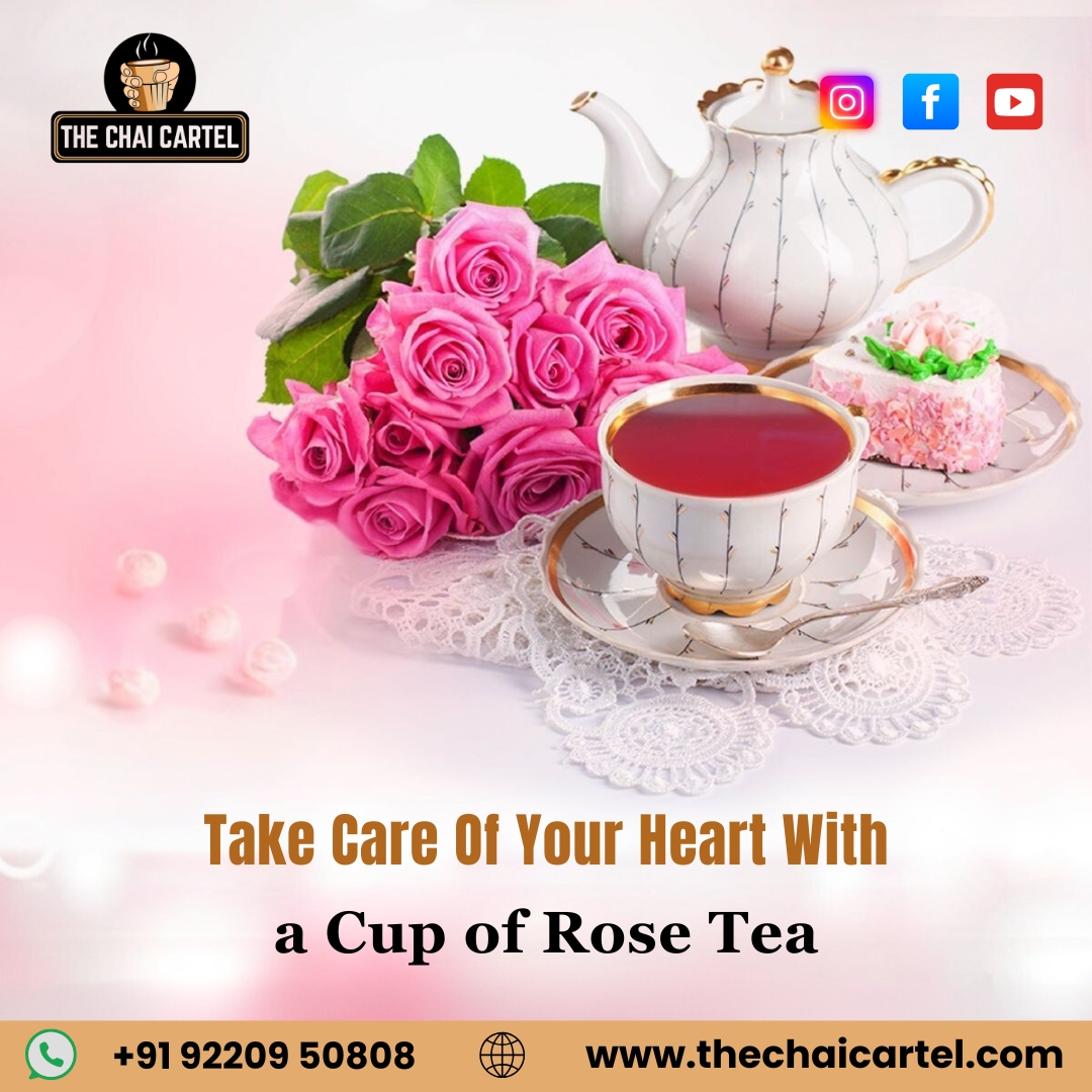 The_Chai_Cartel's tweet image. 💑Take care of your heart with a Cup of Rose Tea🌹
A little sweetness, a little warmth, and a whole lot of love. 💖
📍 Celebrate special moments at The Chai Cartel
📞 +91 92209 50808
🌐 thechaicartel.com
#TheChaiCartel #RoseTea #RomanticEvenings #LoveBrewsHere #CoupleGoals