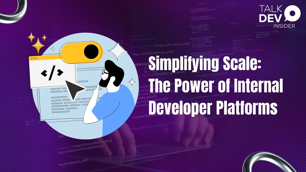 talkdevnow's tweet image. Complexity slows teams. Smart platforms move them forward.
Explore how abstraction and automation drive real impact: talkdev.com/featured/abstr…
#DeveloperExperience #PlatformEngineering #SoftwareInfrastructure #CloudOps #TalkDev