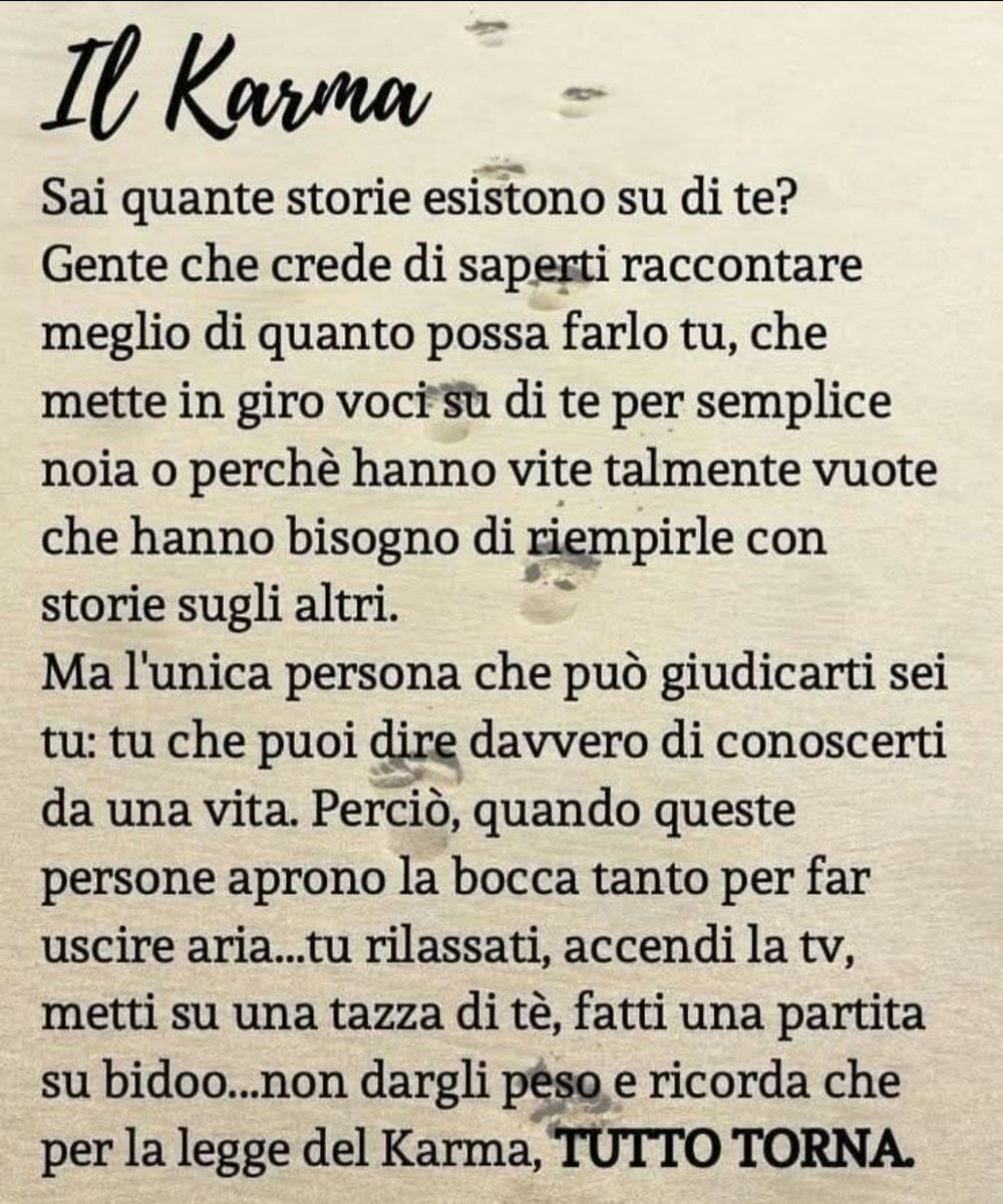 Auguro a tutti buon inizio settimana.