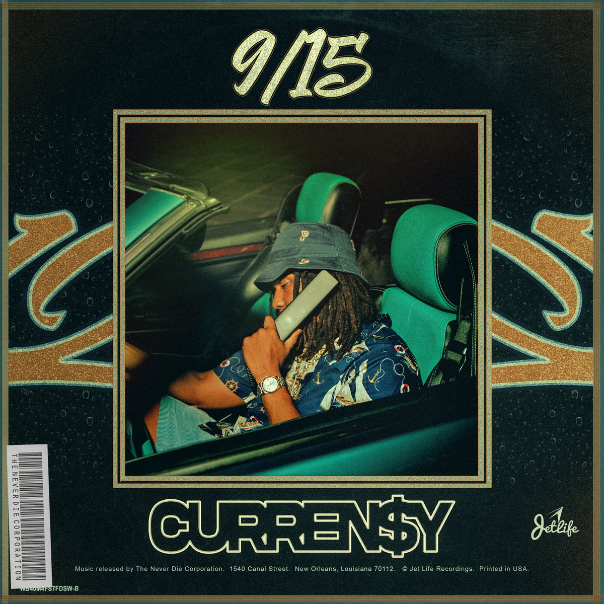 tooblasted's tweet image. Curren$y drops ANOTHER banger album 15 days after 8/30

Please never stop making music 

#BeastMode

music.apple.com/us/album/9-15/…