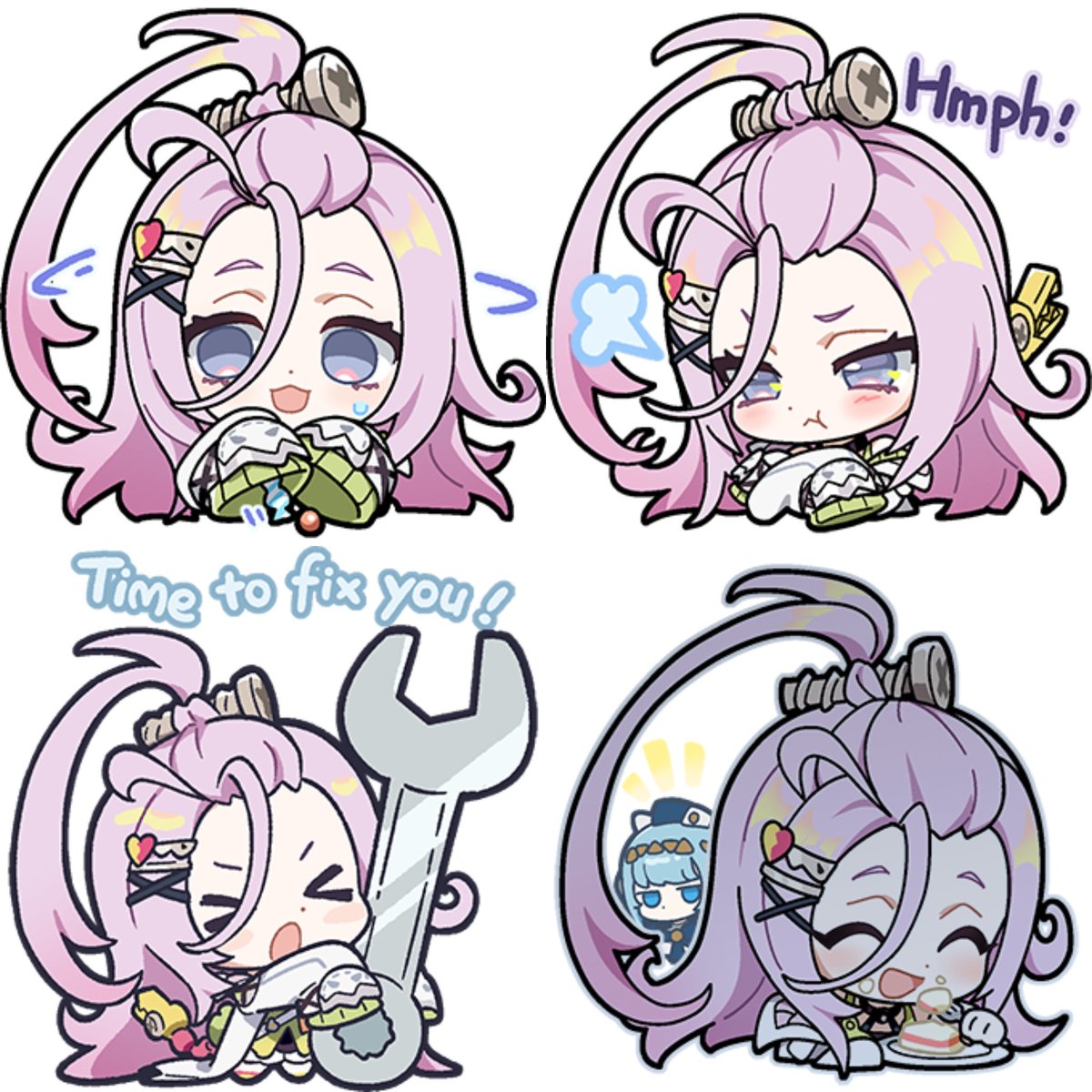 New Aino official chibis

#GenshinImpact #原神