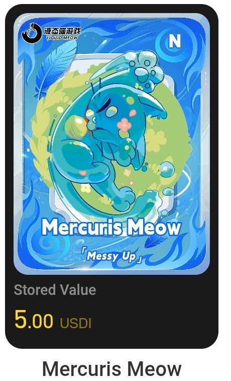 nebula_sn2's tweet photo. @BesCARDGlobal Mercuris Meow https://t.co/bEl4VxSPjQ