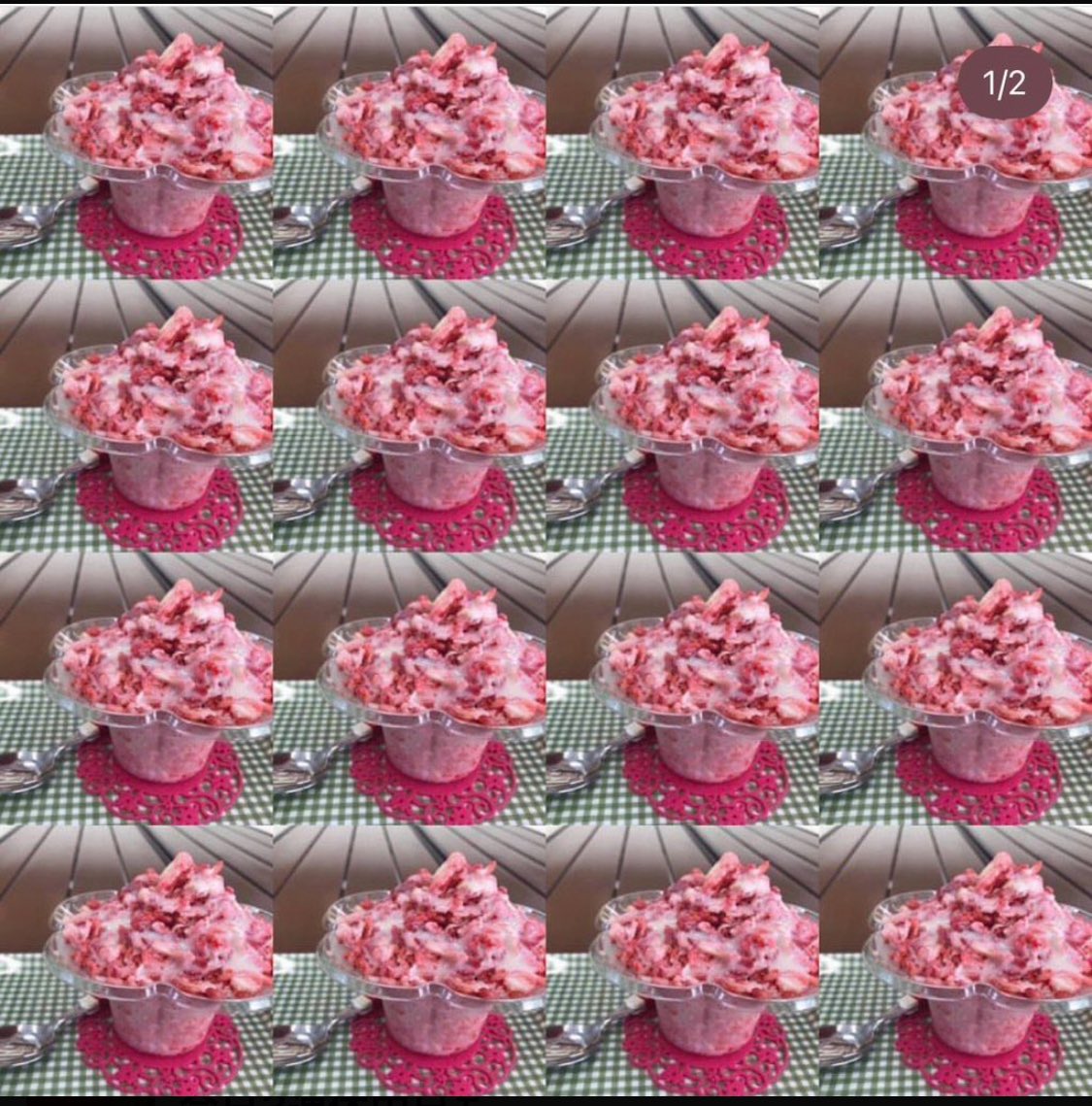 本日 15日の
けずりいちご150円の
イベントしてますが
途切れることのないお客様💦
17時までOK

多度グリーンファームの
インスタフォロー様限定

詳細は
ファームの
Instagramで^_−☆

100%いちごで
熱中症対策^_−☆

150円
過去一の最安値^_−☆