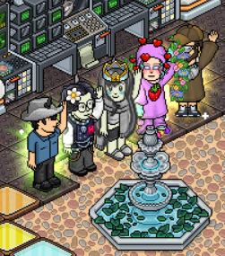 Gracias a las personas con las que obtuve las plaquitas del evento MAW 🩷.
#Habbo #HabboES #Habbo25