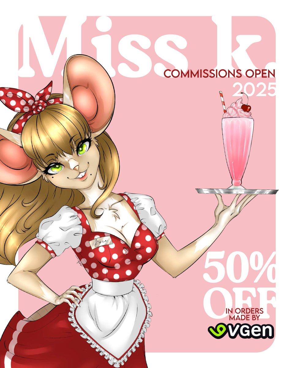 Miss_krakenn's tweet photo. New price list hot off the presses!! With that 50% discount for those who order through VGen! 💚

It's still limited, but I should be adding more services as the days go by! Take advantage of these prices and the tempting discount!

#Commission #commissionsopen #VGenComm https://t.co/asJJ78IHE3
