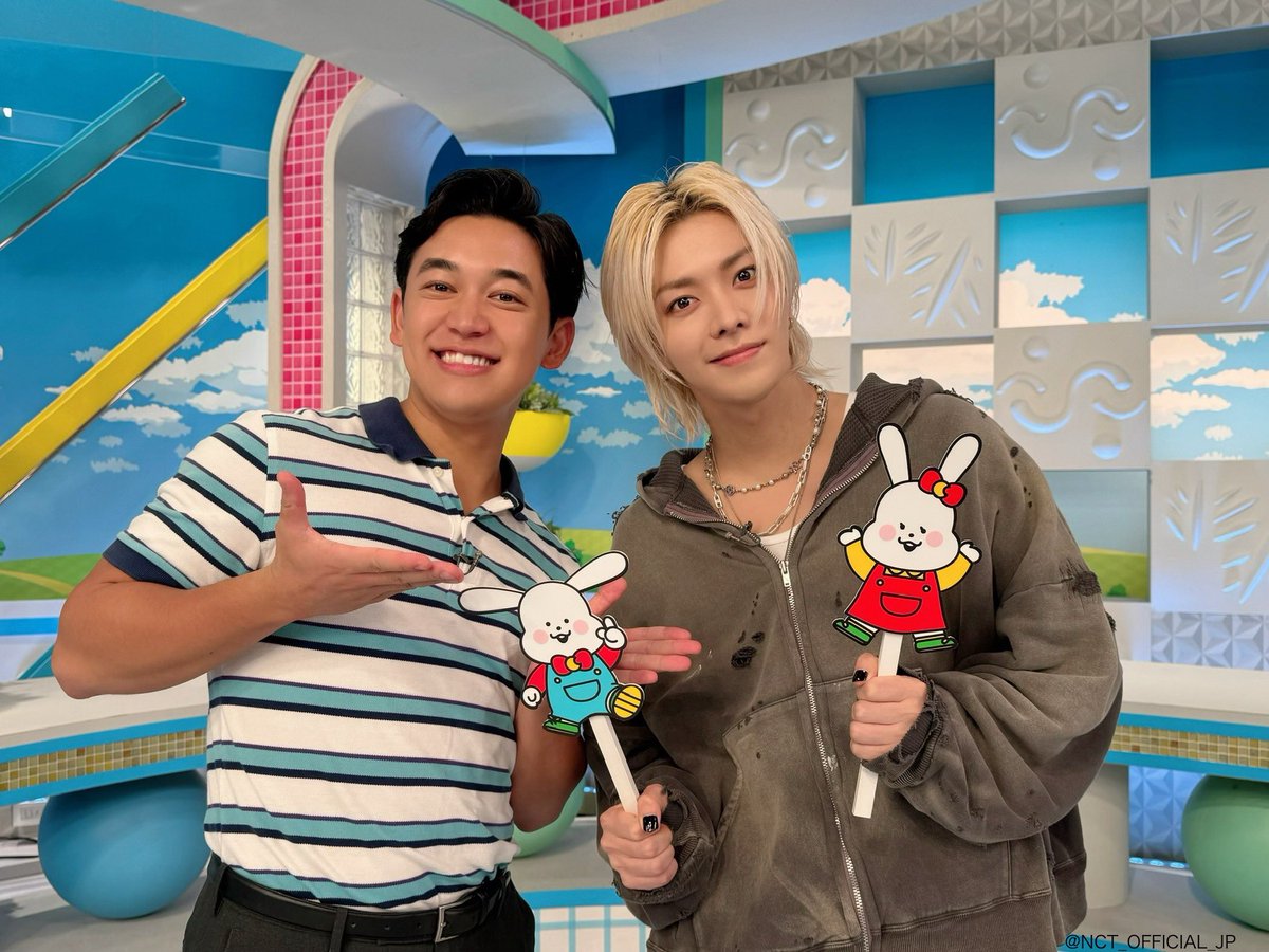 NCT_OFFICIAL_JP (@nct_official_jp) on Twitter photo 📺朝日放送テレビ「おはよう朝日です」にユウタのインタビュー出演が決定📣
📅9/16(火)5:00~8:00
※ユウタのインタビューは7時台に放送予定です。
※急遽放送内容が変更になる場合がございます。あらかじめご了承ください。
<a href="/ohaasaofficial/">おはよう朝日です【公式】</a>
#おはよう朝日です #おは朝
#YUTA #유타 #ユウタ 📺朝日放送テレビ「おはよう朝日です」にユウタのインタビュー出演が決定📣
📅9/16(火)5:00~8:00
※ユウタのインタビューは7時台に放送予定です。
※急遽放送内容が変更になる場合がございます。あらかじめご了承ください。
<a href="/ohaasaofficial/">おはよう朝日です【公式】</a>
#おはよう朝日です #おは朝
#YUTA #유타 #ユウタ