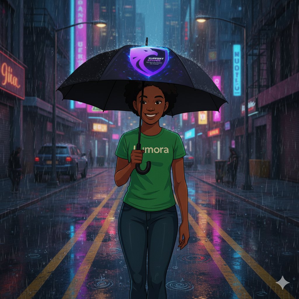 lumora_base's tweet image. GM CT 🌞.
Welcome to a new week.
Can I get a GM back.

Night city walks and good vibes. 
Holding my head high and my umbrella with the Support System. ☔️✨