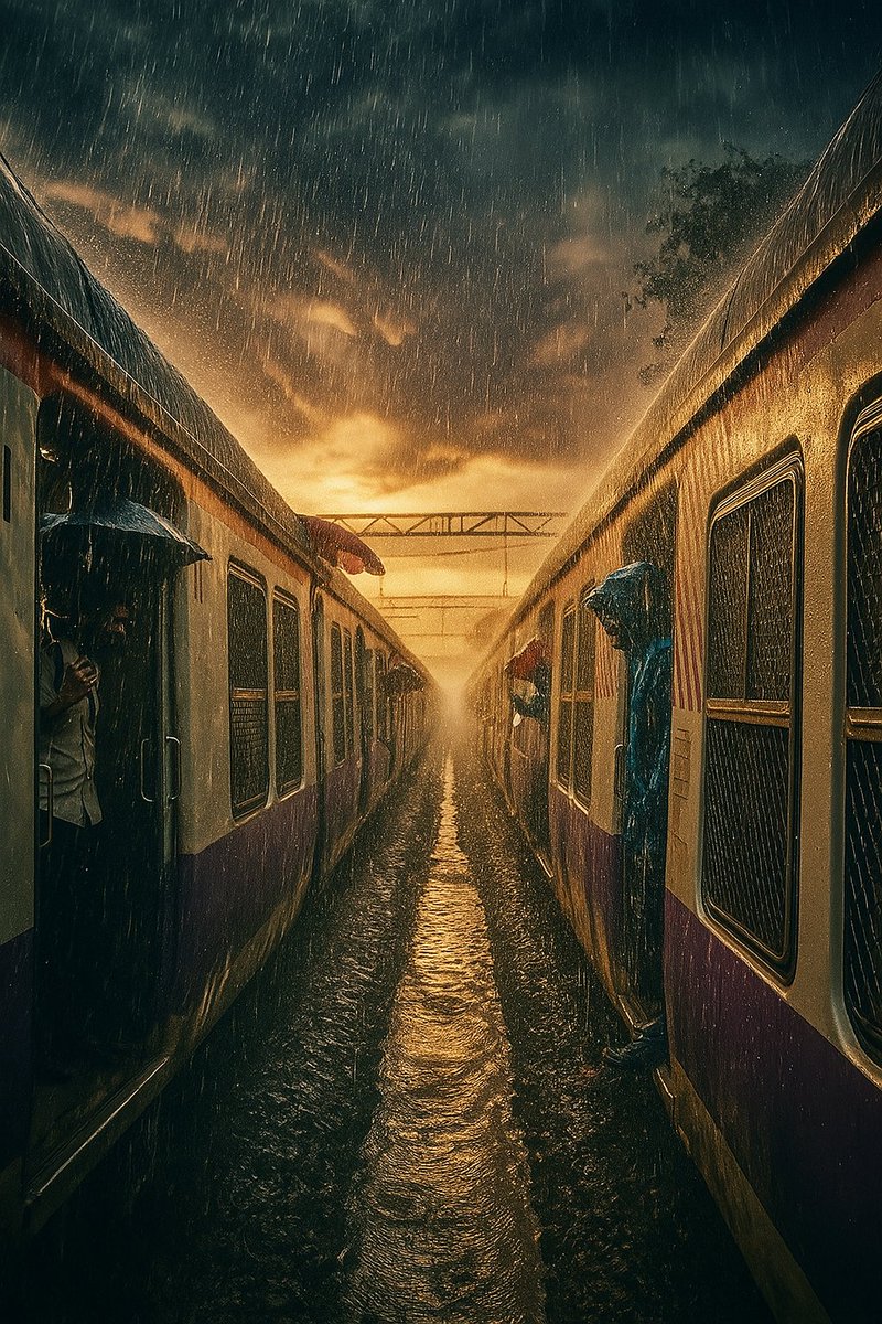 CurieuxExplorer's tweet photo. Prompt in ALT ↡ 

#GenertiveAI #PromptShare #MumbaiRains https://t.co/D6q6g99sp8