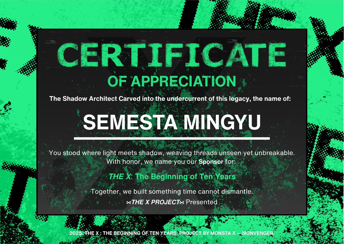 Thanks to <a href="/thexprroject/">𝐓𝐡𝐞 𝐁𝐞𝐠𝐢𝐧𝐧𝐢𝐧𝐠 𝐨𝐟 𝐓𝐞𝐧 𝐘𝐞𝐚𝐫𝐬</a> for trusting us to be your media partner. We truly appreciate the opportunity and look forward to a successful collaboration.