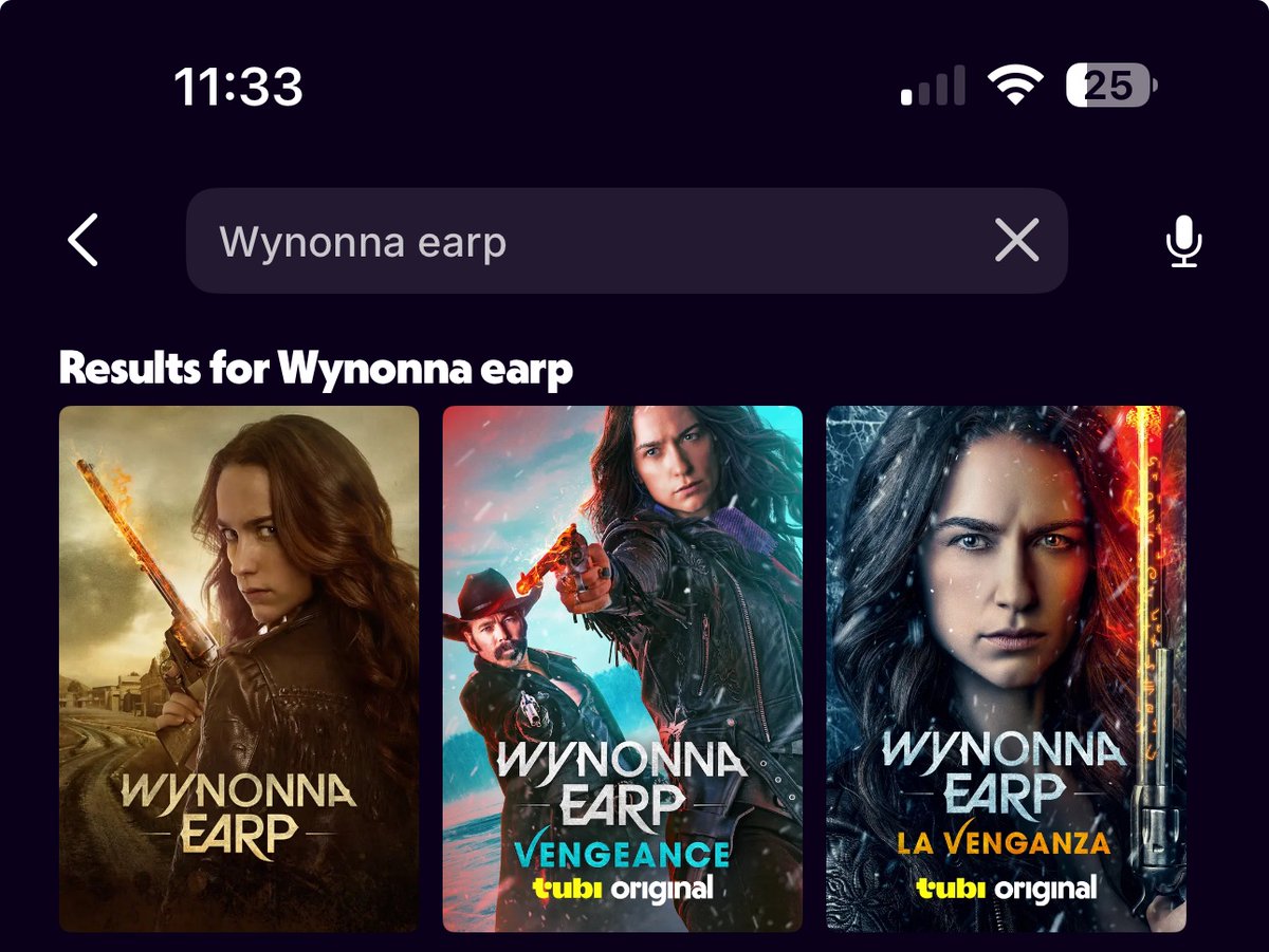 My, my, my… #WynonnaEarp 

Welcome to your new home on <a href="/Tubi/">Tubi</a>