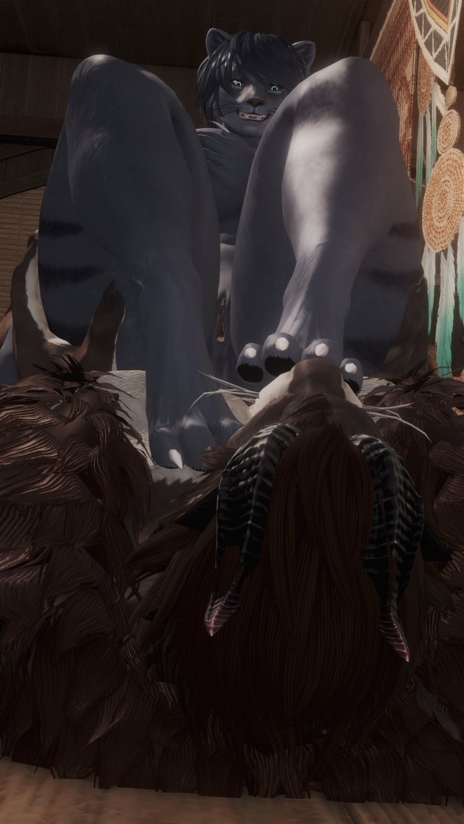 Tested and confirmed Val (valkynleona on bsky)
makes for a great full service couch~ #VidraalNSFW