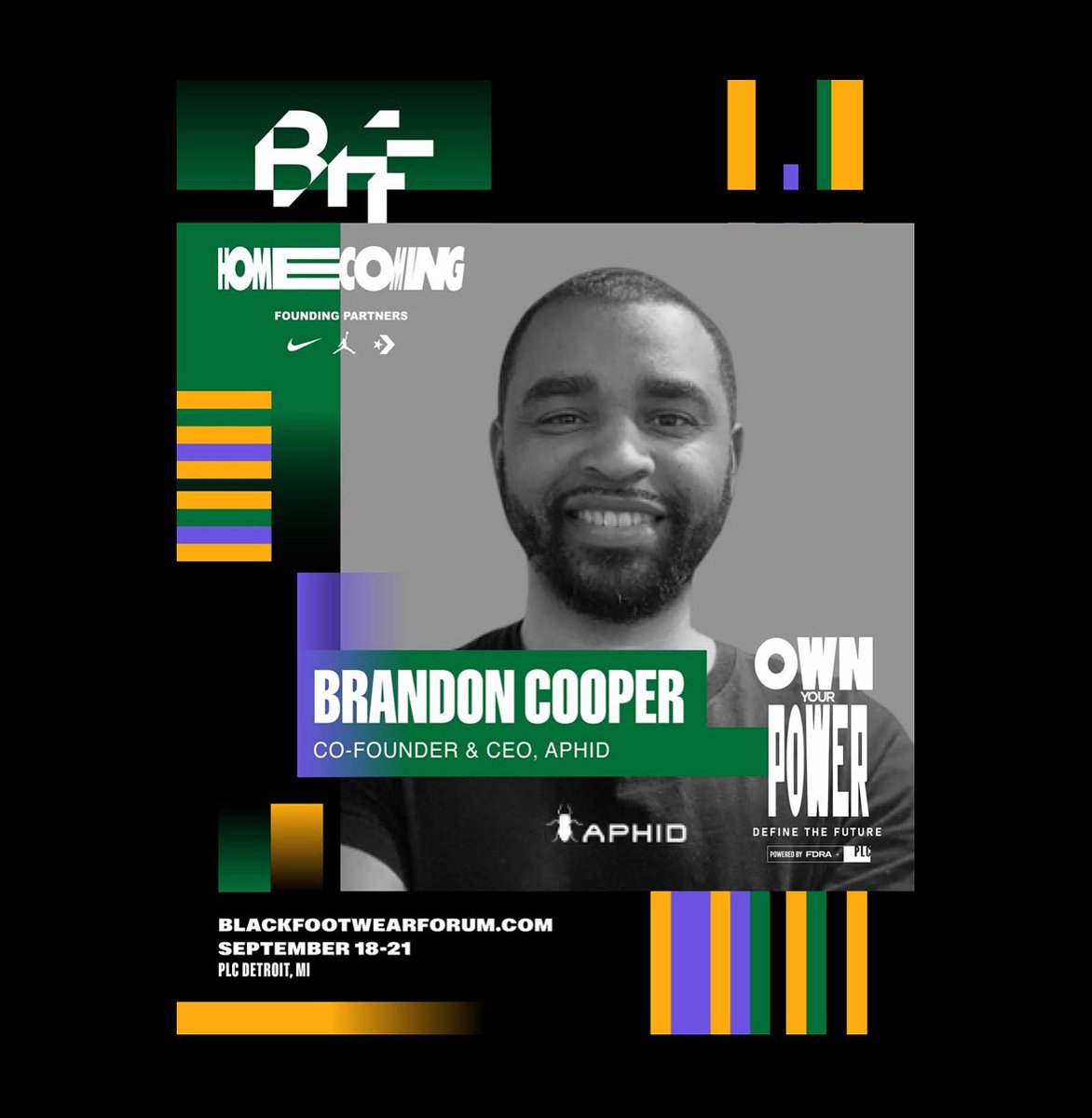 brandonc00per's tweet image. BFF - September 20th! I’ll be on a panel discussing “AI x Design x Tech - Now Vibe-Centered.” Register Here: web.cvent.com/event/4fe80d51… #bff #detroit #detroittech #tech