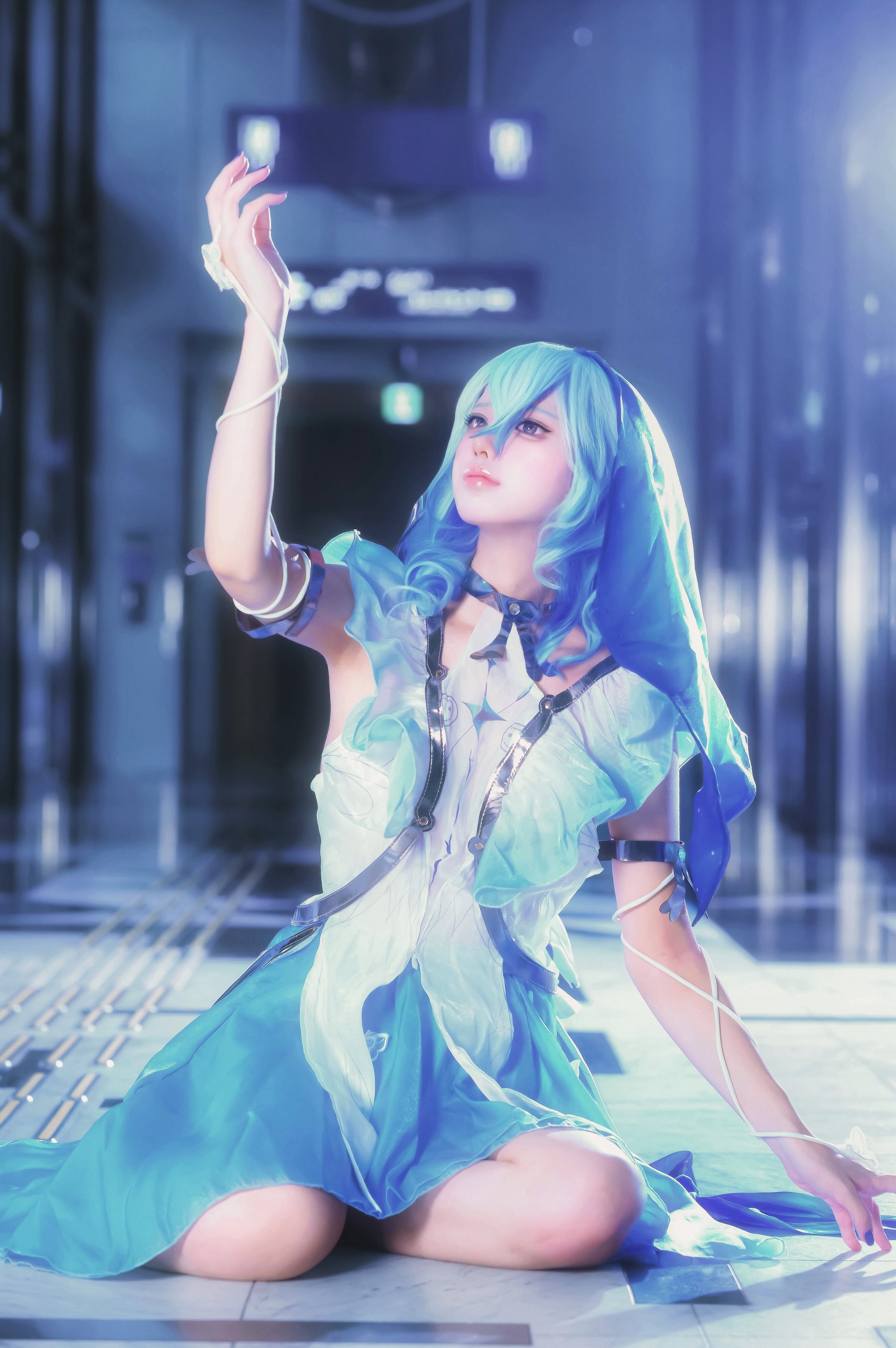 鳴潮(めいちょう) ショアキーパー コスプレ衣装 ウイッグ付き 鳴潮