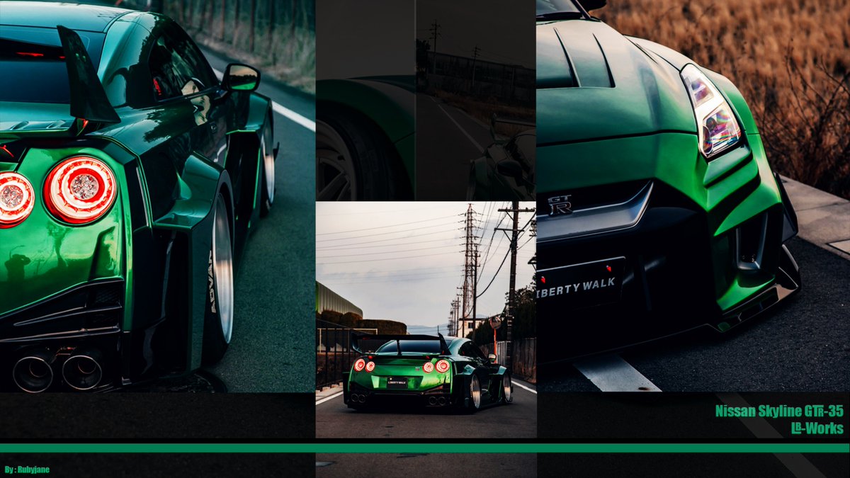irman_aden's tweet photo. LB-Works Jade GTR-35 https://t.co/ou8LcTbcSi