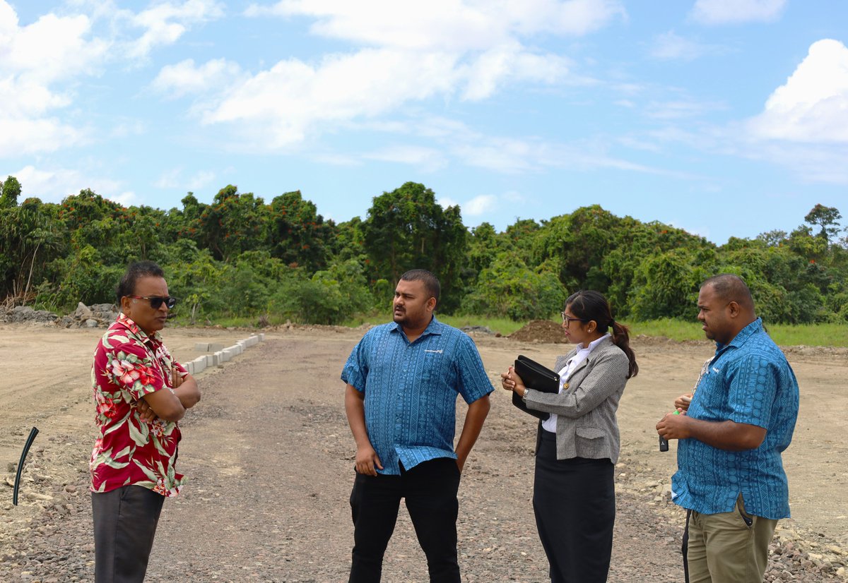 InvestmentFiji's tweet photo. Investment Fiji recently visited the Emerald City site, where Phase One nears completion. We're pleased to see strong progress on this transformative development and its exciting future projects.
#TransformingFiji #FijiDevelopment https://t.co/RLZHyLaRYL