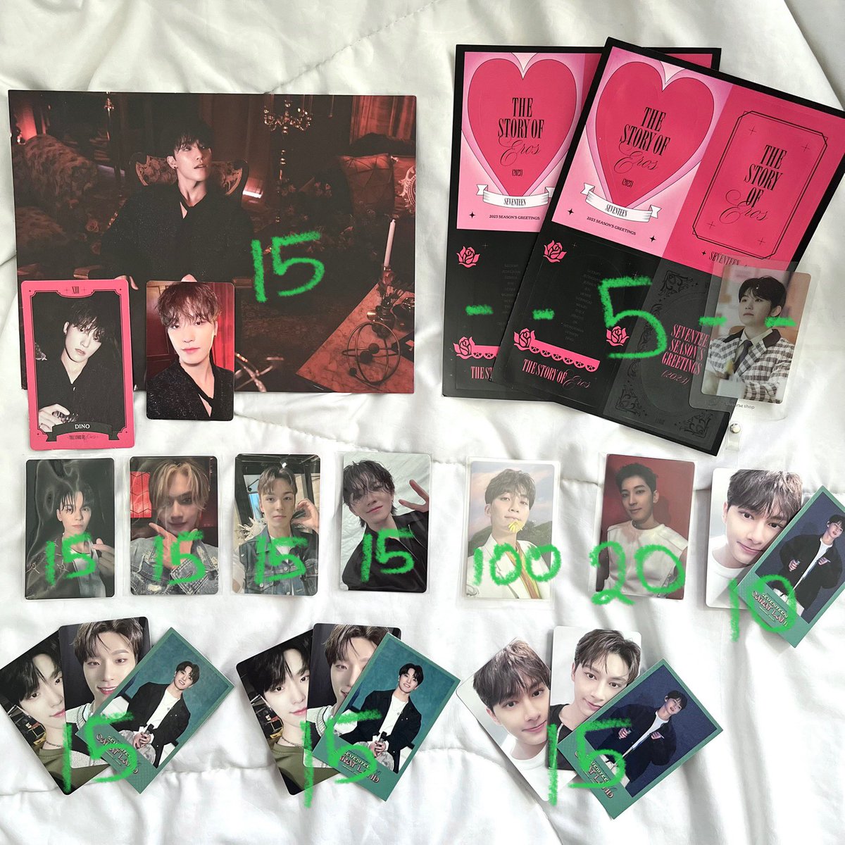 urfavepix's tweet photo. 💗 WANT TO SELL 💗
wts in rush take all only 255k prefer dom bandung biar bisa cod

kapan lagi lucky draw &amp; pob 15k an, jeonghan kit mbe 100k, dapet 3 pc 15k doangg 😱😱

#wts photocard pc seventeen svt ld benefit caratland sg wonwoo jeonghan jun woozi dino vernon https://t.co/YxkRLF5Y5d