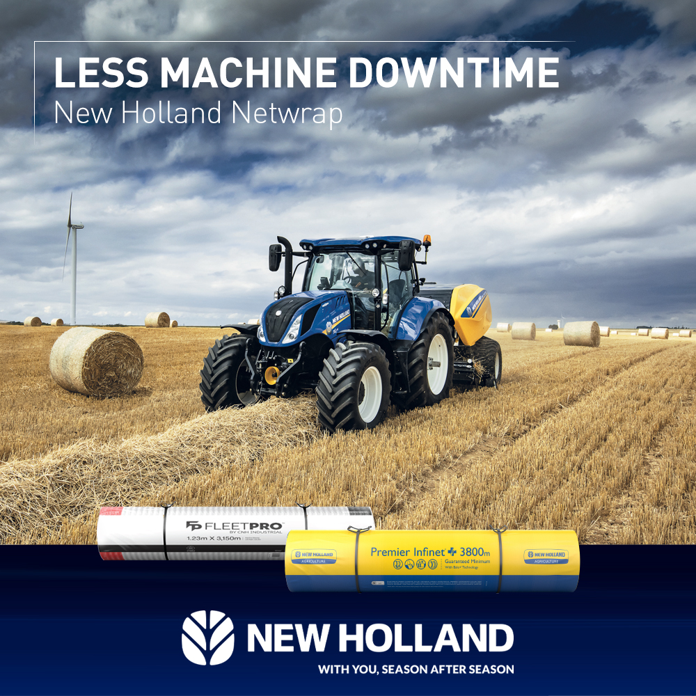 Make round baling easier with Premier Infinet+ 💪

✅ Covers the entire width of the bale
✅ Achieve roll weight &amp; length with Bale+ tech
✅ Guaranteed min. roll length for max. bales per roll
✅ Zebra marking showing roll direction

Order yours today 👉 loom.ly/dPNOsEY