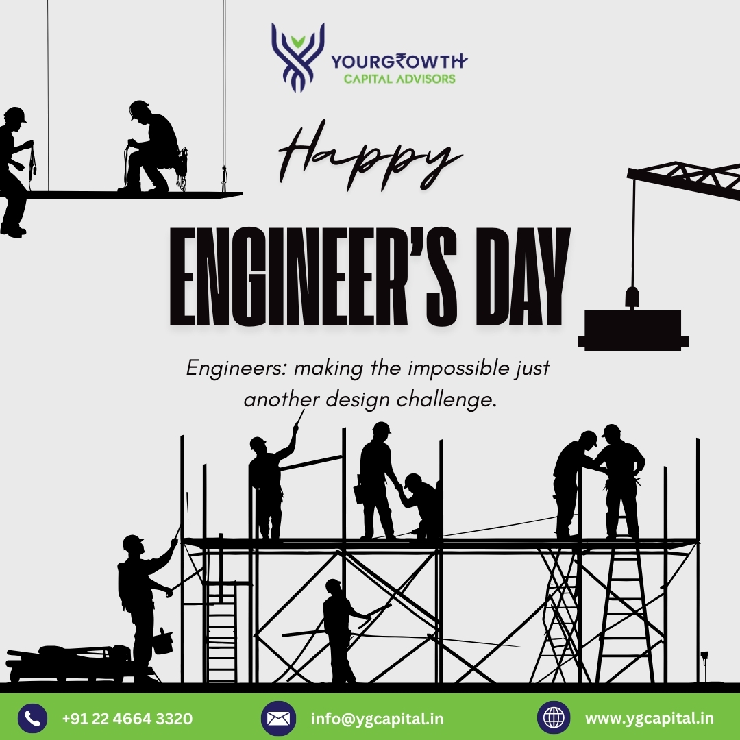 yourgrowthcap's tweet photo. Engineers create possibilities — just as MSMEs &amp; their partners engineer growth, resilience &amp; success. On this #EngineersDay, we salute innovators &amp; enablers building India’s future.

– Your Growth Capital Advisors https://t.co/2To13ztsDo