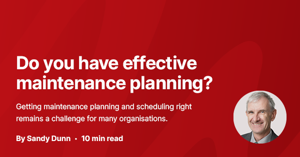 Are your maintenance planning processes as effective as they could be?
Read our article on the do’s and don’ts of effective maintenance planning, where we share common pitfalls and practical tips to improve.

👉 zurl.co/RmBEn