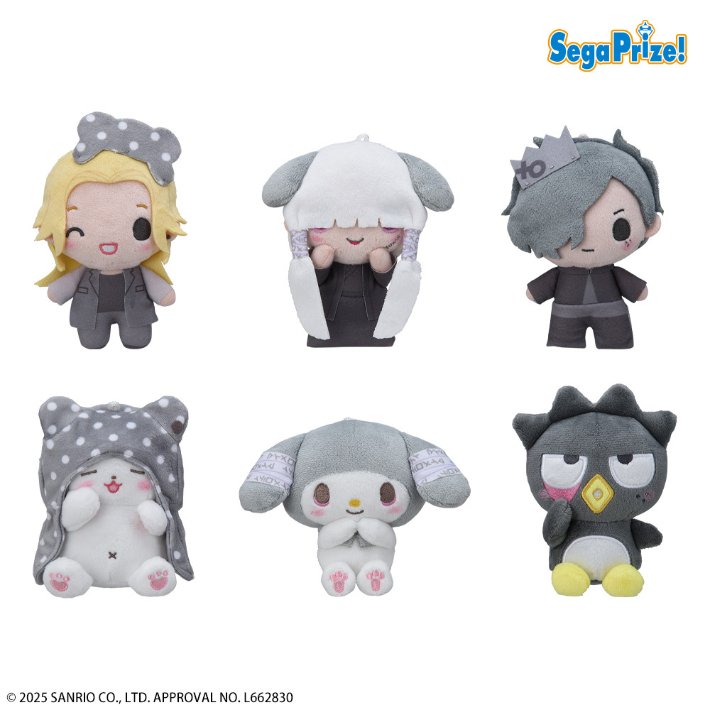 【サンリオ】プライズグッズ7種セット プロジェクトセカイ カラフルステージ！ feat. 初音ミク×サンリオ