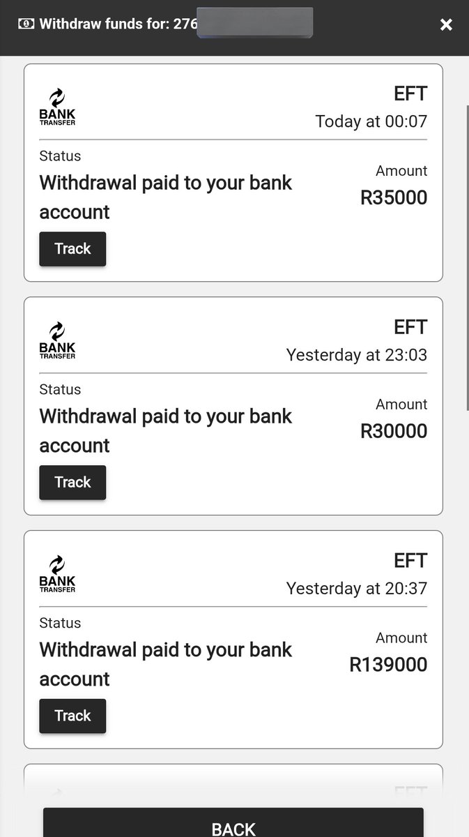 I'm going to do two R500 vouchers.

Or 10 R100 vouchers

Re-tweet to be selected.

SEPTEMBER HAS BEEN GREAT, THE GOAL IS 5 MILLION.🍏🍏🍏🍏🍏🍏

I think this might be my last season, I've never won like this before...😂😂😂🤑🤑🤑