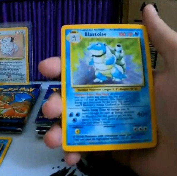 dripshop_live's tweet image. 👉 Who else remembers chasing this card back in the day? #PokemonTCG #Blastoise #LiveBreaks