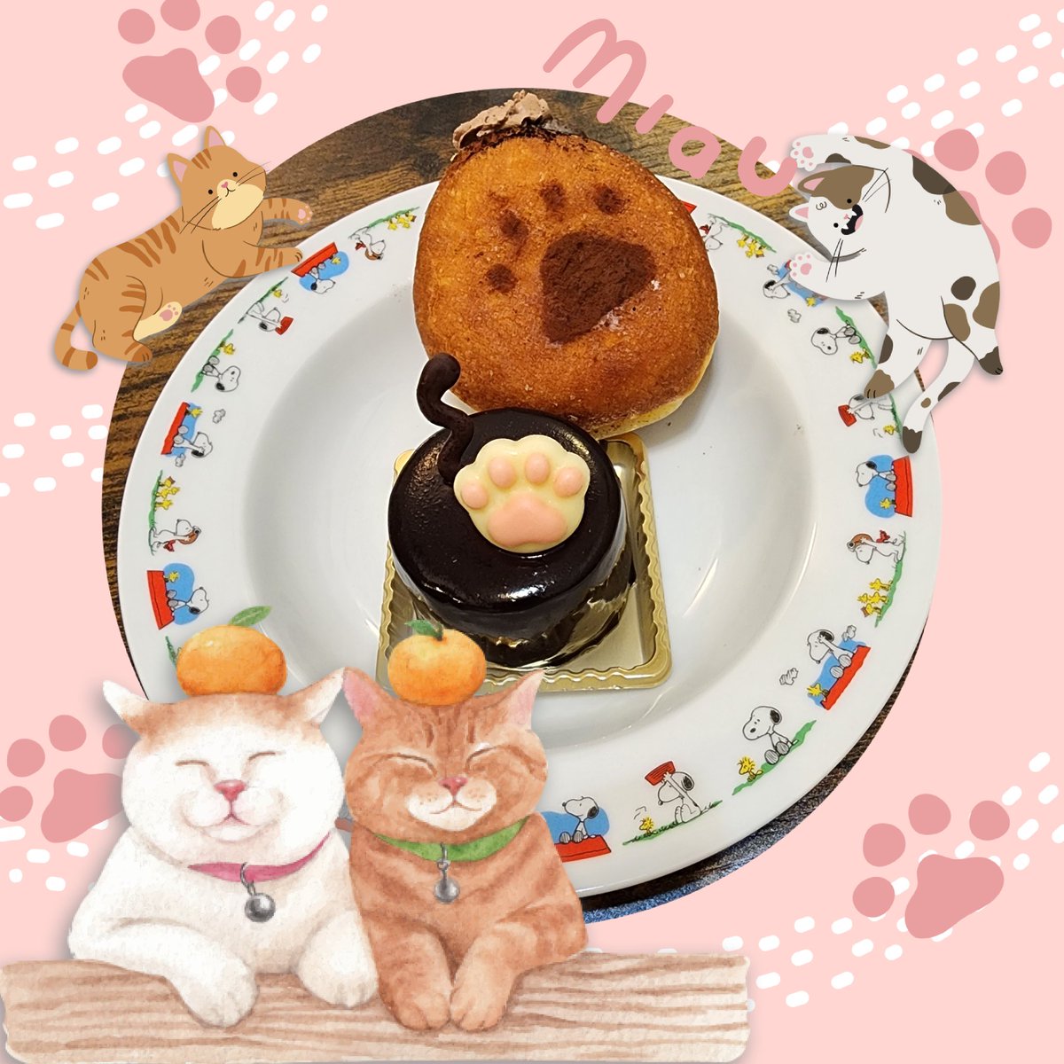 komachichanmama's tweet photo. 🐈‍⬛🐾Sweets可愛すぎる💕
#SweetsBox https://t.co/poqMgeuqku