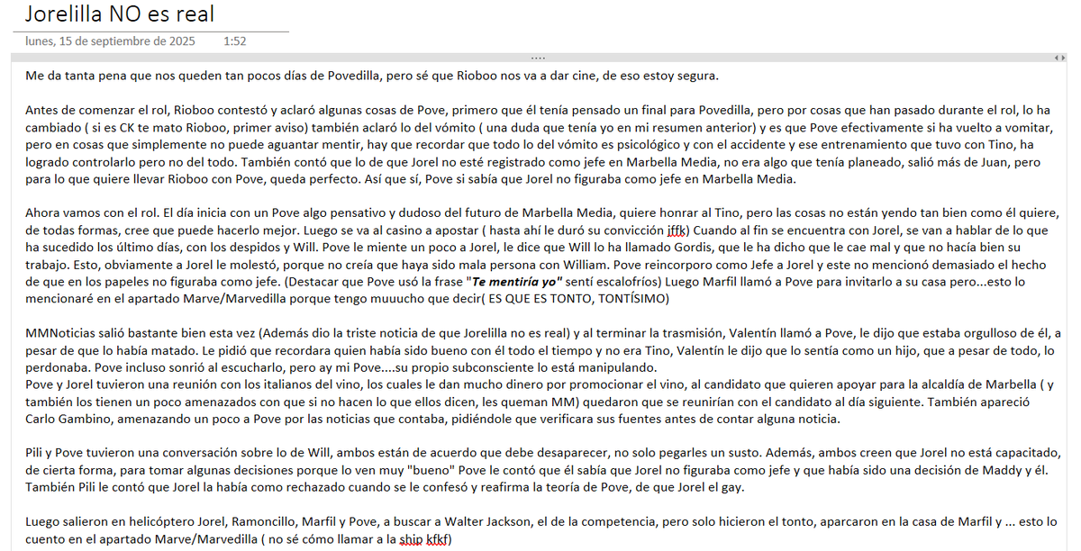 SunnyStark_'s tweet photo. Tarde, pero lo hice. ( hoy estuve ocupada todo el día y llegué a mi casa a ver el VOD y luego hacer esto) Comienza la cuenta regresiva para Pove ( y no lo estoy soportando) pero aquí está el Resumen/Comentario/Teoría del capítulo de hoy de Manuel Povedilla 

#Marbella3 #Povedilla https://t.co/KbWmQ178et